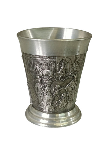 Vintage zinn becker zinnbecher - becker,