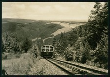 AK Oberweißbach Thüringen Bergbahn Triebwagen Talblick Schwarzwald Eisenbahn DDR
