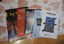 Chorhefte 5er Set Sing Africa, The Cristmas Chorboock, Baby Born in Bethlehem