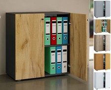 Büroschrank Bücher Ordner Aktenschrank Lona 2fach