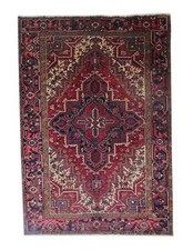 Teppich Heriz Handgeknüpft Perserteppich Orientteppich Alfombra Tapis Rug Carpet