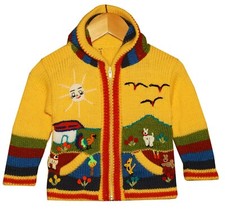 Kinder Strickjacke Peru