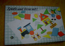 Original SPIKA DDR "Spiele und lerne mit!" Kinderspiel