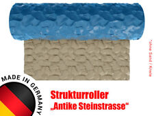 Strukturwalze Walze Roller "Antike Steinstraße" Modellbau in 1:87 1:72 1:35