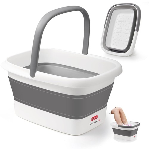 Fussbad mit massage faltbare - fussbad,