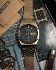 Vintage Seiko King Quartz Twin