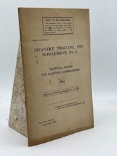 Infantry Training 1937