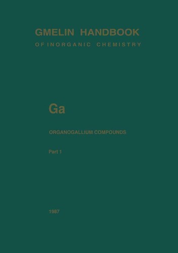 Organogallium compounds - ga,