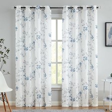 Gardinen Blumenmuster