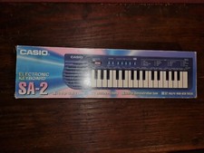 Keyboard, Electronic, Casio SA-2, elektronisches Klavier, tragbar, kaum genutzt