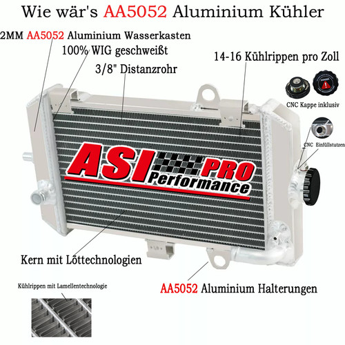Upgraded aluminium kühler - upgraded,