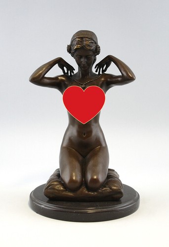 Bronze skulptur figur - bronze,