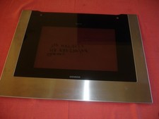 SIEMENS BACKOFENSCHEIBE FRONTSCHEIBE 594x468mm m. GRIFF u. Halter