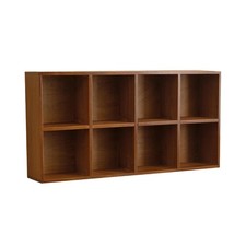 Holz Vitrine Regal Vitrine Wandhalterung Dekoration Multifunktional Schwebend