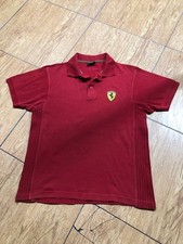 Ferrari Poloshirt Herren M Rot