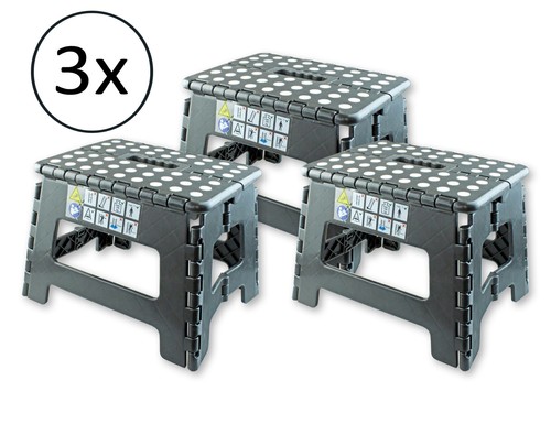 Tritthocker klapphocker - 3x,