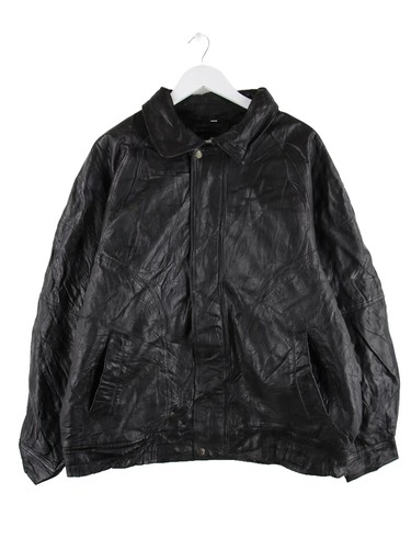 Vintage 90s leder jacke - vintage,