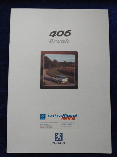 Peugeot 406 break prospekt - 406,