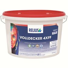 Relius Volldecker 4xff weiß - Dispersions-Innenfarbe hervorragend deckend