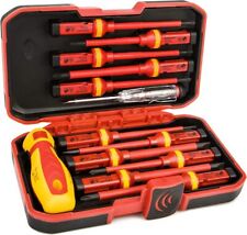 13x Profi VDE Elektriker Schraubendreher Elektro Schraubenzieher Set 1000 Volt
