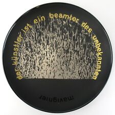 Rosenthal Porzellan Wandteller Künstler-Teller Almir Mavignier Entwurf Limitiert