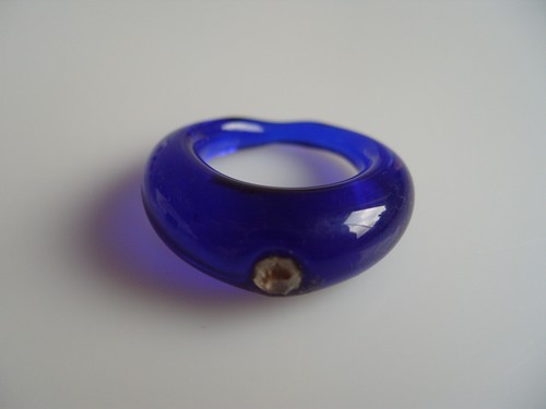Murano glas ring original - glas,