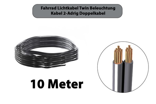 Meter fahrrad licht - fahrrad, kabel