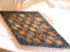 Seltenes Marmor Schachbrett in