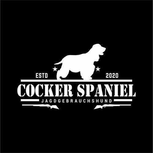 Cocker spaniel aufkleber auto - cocker,