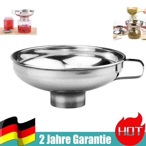 Trichter edelstahl marmelade - trichter,