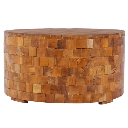 Couchtisch 60x60x35 teak - cm,