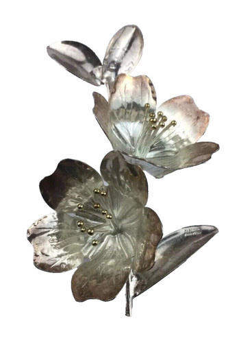 Blumen aus 800er - , silber