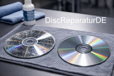 Disc Reparatur für CD DVD PS1