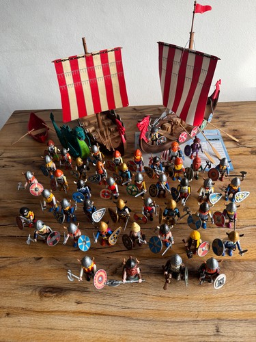 Playmobil wikinger konvolut - playmobil,