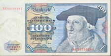 Deutschland banknote 100dm - deutschland,