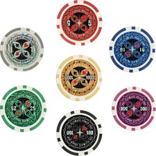 Pokerkoffer 500 Chips Laser