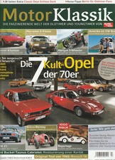 Motor Klassik 07/2012 : Titel - Kult Opel der 70er