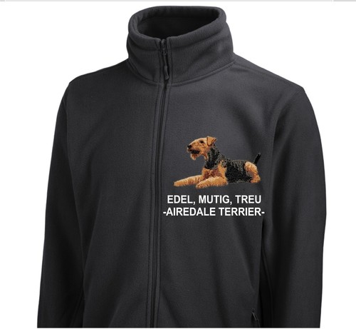 Fleecejacke jacke airedale - fleecejacke,