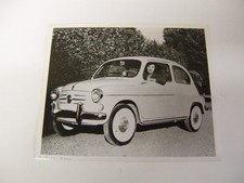 Fiat  600 Sedan Foto SW 25 x 20 cm