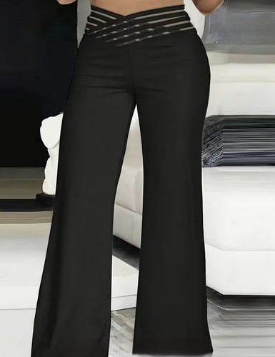 Damen schlaghose high waisted - damen,