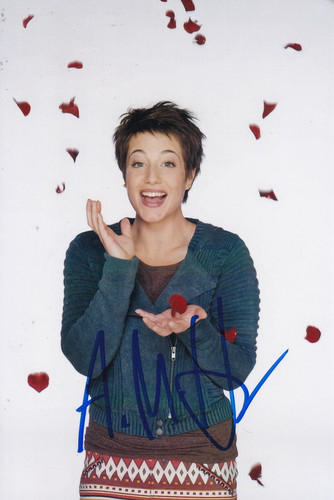 Autogramm alexandra horn - autogramm,