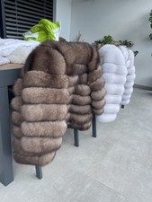 Echtpelz Fuchspelz Weste