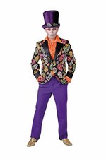 Sakko Mexican skull schwarz