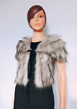 Sauce War Kunstfell Cape /