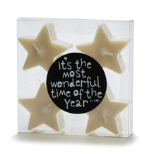 5er Set Teelichter Stern grün