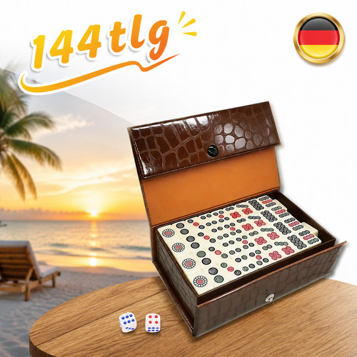 Mahjong set mini 144 steine - mini,