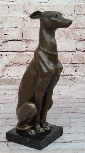 Greyhound whippet hund statue - greyhound,