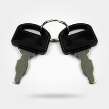 2x Zündschlüssel passend für Schneefräse E-Start Loncon Lifan Motor Rüttelplatte