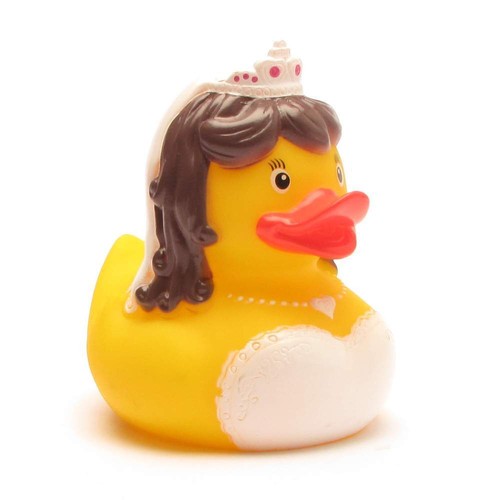 Badeente braut quietscheente - badeente,
