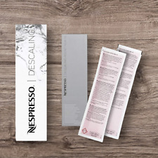 Nespresso  Descaling Entkalker 4er Set (2x2 100 ml) Original Entkalkungsmittel